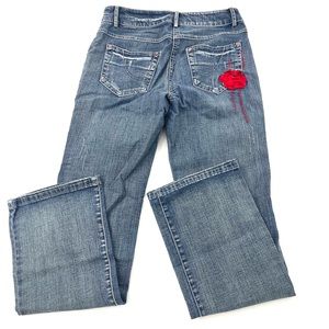 Petit France Women’s Blue Rose Jeans 6